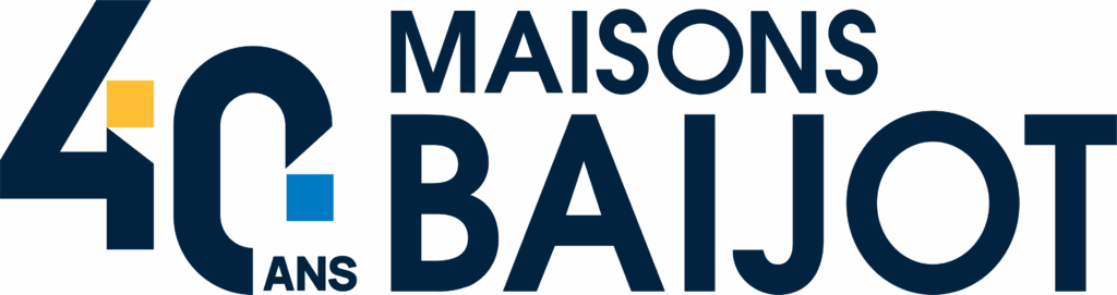 Logo Maisons Baijot 40 Ans